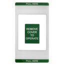 Mechanical Emergency Egress for Access Control applications - Emergency request to exit plate Emergency request to exit plate Cover