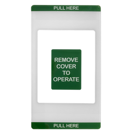 Mechanical Emergency Egress for Access Control applications - Emergency request to exit plate Emergency request to exit plate Cover