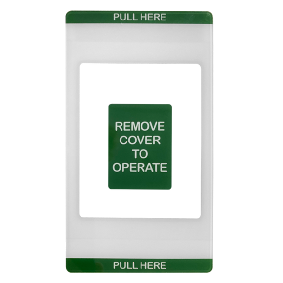 Mechanical Emergency Egress for Access Control applications - Emergency request to exit plate Emergency request to exit plate Cover