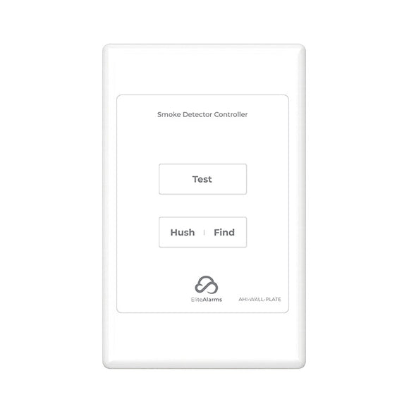 AHI Detector Test and Hush Controller [AHI-WALL-PLATE]