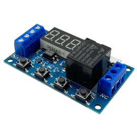 AT2-PCB - Universal timer board 5V -30V DC with 9 selectable time mode