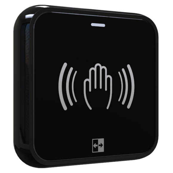 Hotron AerWave - Hygienic, touchless and wireless automatic door activation switch & RX