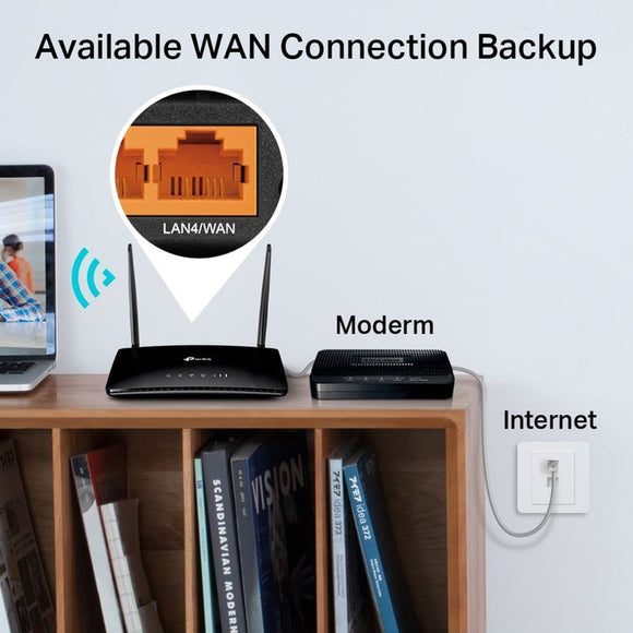 TL-ARCHERMR400 - TP-Link Archer MR400 AC1350 Wireless Dual Band 4G LTE Router