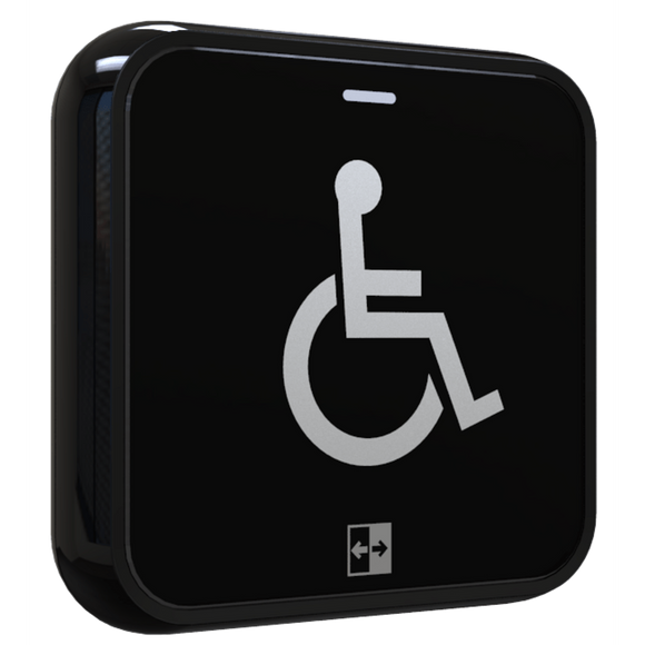 Hotron AerWave - Hygienic, touchless and wireless automatic door activation switch & RX