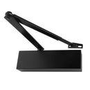 Briton 1120 Series Door Closer - Standard, Hold and Track Arm Options Standard Arm Black