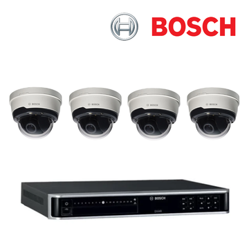Bosch Surveillance Kit - 8ch 2tb NVR with 4x NDI-50022 cameras