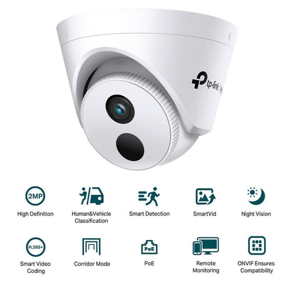 TL-VIGIC420I(4MM) - TP-Link VIGI C420I (4mm) 2MP IR Turret Network Camera