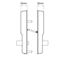 CTX530SC/530 - Lockwood CORTEX®Digital Lock Card + PIN with Latch
