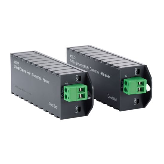 DB-A1072 - Doorbird 2-Wire Ethernet PoE+ Converter