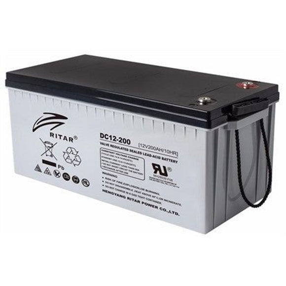 DC12-200 - Ritar 12V 200Ah DC Series AGM Deep Cycle Battery