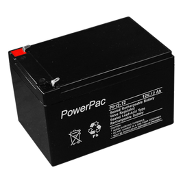 Powerpac S.L.A Battery 12V 12A - dimensions L150 x W100 x H100mm