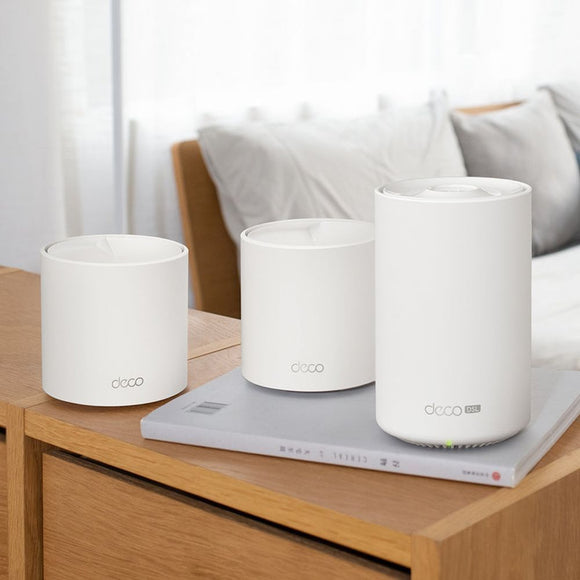 TL-DECOX50-DSL-3P - TP-Link Deco X50-DSL AX3000 VDSL Whole Home Mesh WiFi 6 Router - 3 Pack