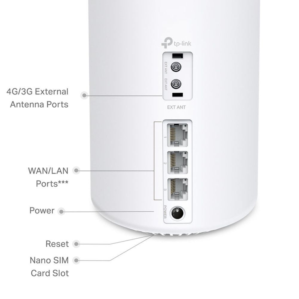 TL-DecoX10-4G-1P - Deco X10 AX1500 Whole Home Mesh Wi-Fi 6 System