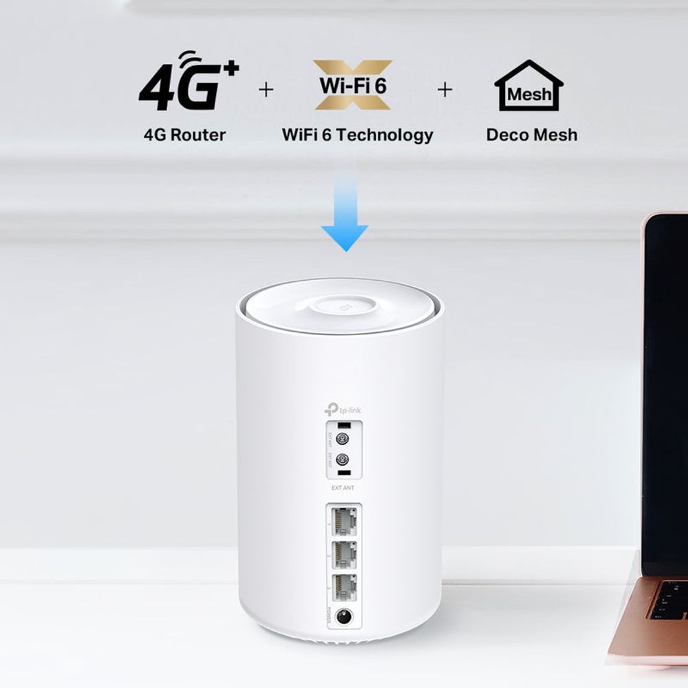 TL-DecoX10-4G-1P - Deco X10 AX1500 Whole Home Mesh Wi-Fi 6 System