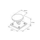 EMH50-ARM - Lockwood Spare Armature for Fire Door Hold Back