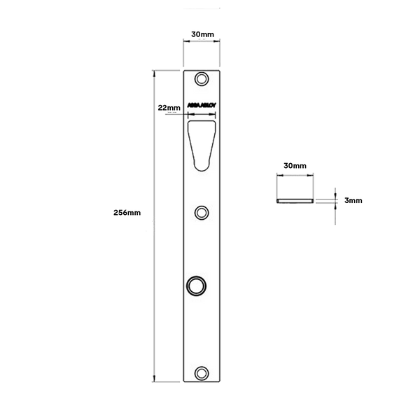 ES8100 - Trimec - V-Lock 12-24VDC PTL/PTO with Faceplate and Monitoring