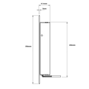 ES8100 - Trimec - V-Lock 12-24VDC PTL/PTO with Faceplate and Monitoring