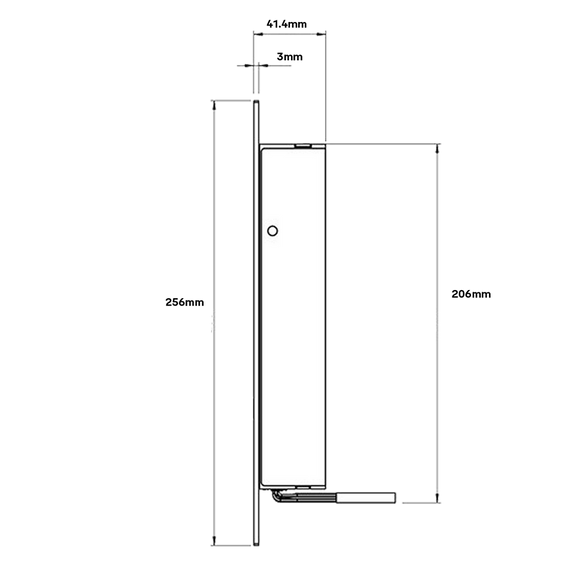 ES8100 - Trimec - V-Lock 12-24VDC PTL/PTO with Faceplate and Monitoring