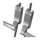 EXI284-SIL - EXIDOR Double Non-Rebated Panic Exit Device