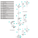 EXI294-SIL - EXIDOR Single 2 Point Panic Exit Device