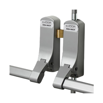 EXI285-SIL - EXIDOR Double Rebated Panic Exit Device