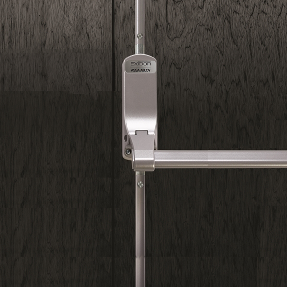 EXI294-SIL - EXIDOR Single 2 Point Panic Exit Device