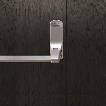 EXI296-SIL - EXIDOR Single 1 Point Panic Exit Device