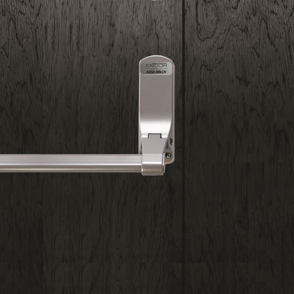 EXI296-SIL - EXIDOR Single 1 Point Panic Exit Device