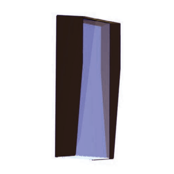 FPAC-ERH4718 - FERN360 Access Control Mounting Panel Large Black Cover - Silver Inner - 60mm space