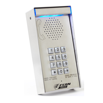 FPINT-GSM330A - FERN360 Multi Channel GSM Intercom with Metal keypad & Access Control