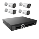 FERN360 Surveillance Kit - 4 Motorised Lens Starlight 5MP Bullet Cameras and 20ch NVR - No HDD
