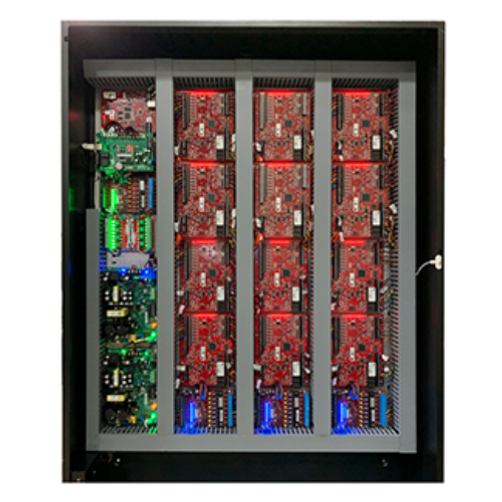 FPAC-BC8P - FERN360 8 Out Lock distribution module, class 2 power limited at 2.5A per Output, each Output selectable for FAI, failsafe, failsecure, Bus1 or Bus2