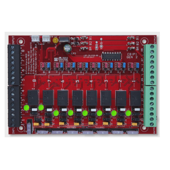 FPAC-PKV6-R8EE1 - FERN360 Single Voltage 6A/12V or 6A/24V, 8 Lock Fused