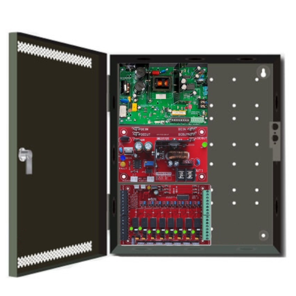 FPAC-PKV6-B100R8EE1 - FERN360 Dual Voltage 4A/12V and 4A/24V, 8 Lock Fused