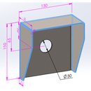 FPAC-RRH1513-SS - FERN360 Stainless Steel Residential Access/Intercom Pedestal Rain Hood
