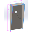 FPAC-RRH3015-SS - FERN360 Stainless Steel Residential Access/Intercom Pedestal Rain Hood