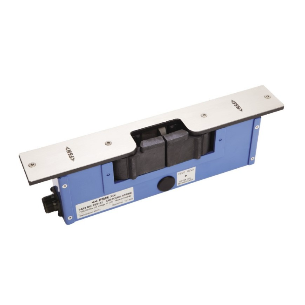 FSHFES112-200 - FSH - High Security Deadbolt Strike FES112 Series, Monitored, up to 1000kg