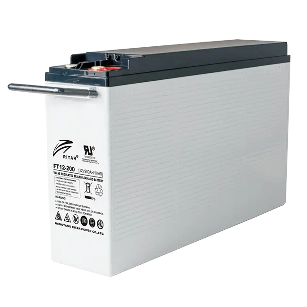 FT12-200 - Ritar 12V 200Ah Sealed Lead Acid Telecom Battery