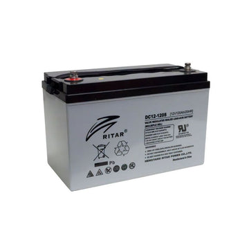DC12-120S - Ritar 12V 114Ah DC Series AGM Deep Cycle Battery