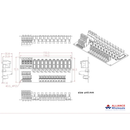 Fuse-Mod10-xA - AC/DC 5~32V Panel Mount 10 Position Power Distribution Fuse Module