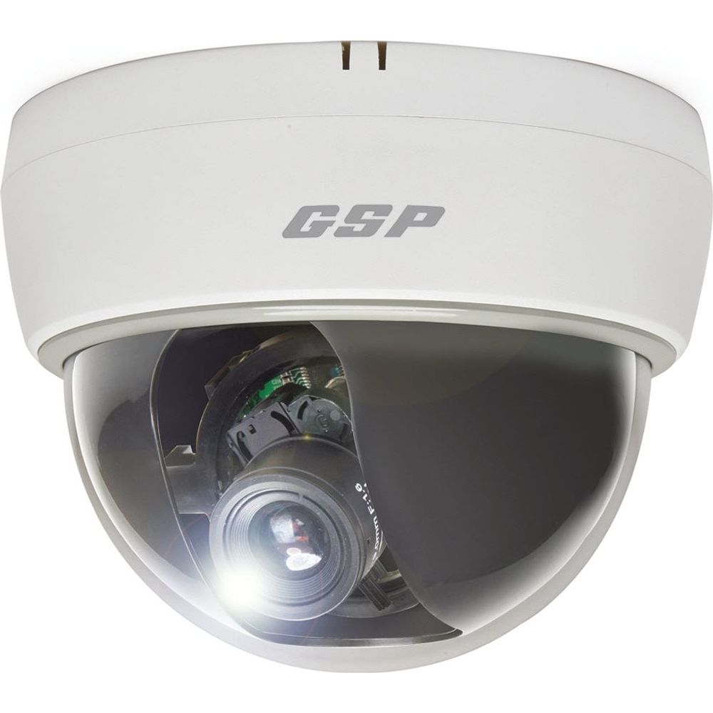 GSP - 3 Axis, D/N Indoor Dome, 600TVL, OSD, 2.8-11mm AI lens, 12VDC/24VAC - PAL