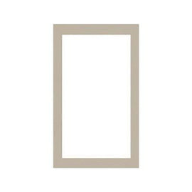 GF-2F - Aiphone 2 Module Semi Flush mount frame for 2 GT series modules