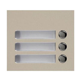 GF-3P - Aiphone 3 Call button panel for GH intercom (requires one GHSW switch module)