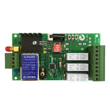 GLR43303 3-Channel Receiver 433Mhz