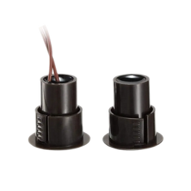 HC-36 Flush Mount Reed Switch (NC) - Suitable for Steel Doors - Black