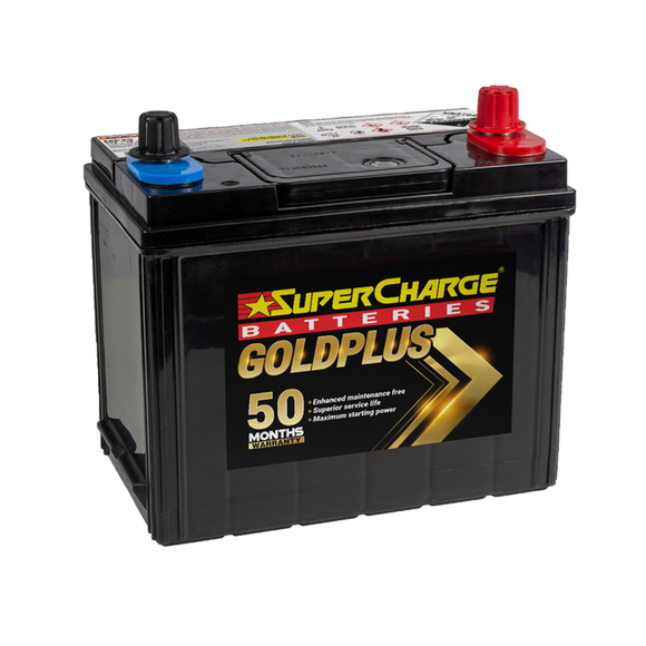 MF43 - Supercharge GoldPlus MF43 Battery - 410 CCA, MX5 Battery 46Ah