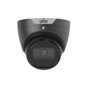 IPC3616SS-ADF28K-I1-BK - UniView 6MP HD Intelligent LightHunter IR Fixed Turret Network Camera, 2.8mm, Black