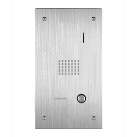 IS-SS - Aiphone stainless steel, flush mount audio only door station