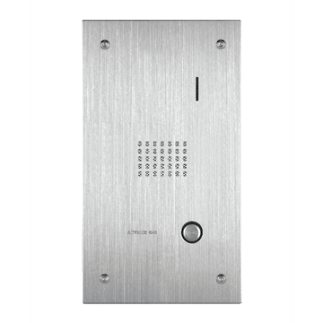 IS-SS - Aiphone stainless steel, flush mount audio only door station