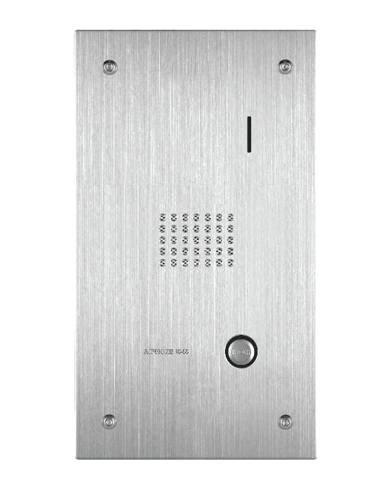 IS-SS - Aiphone stainless steel, flush mount audio only door station